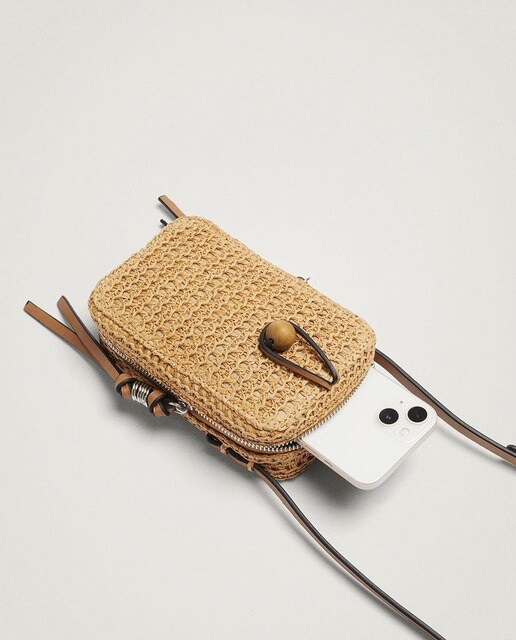 Bolso para móvil Parfois liso en beige · Parfois · El Corte Inglés