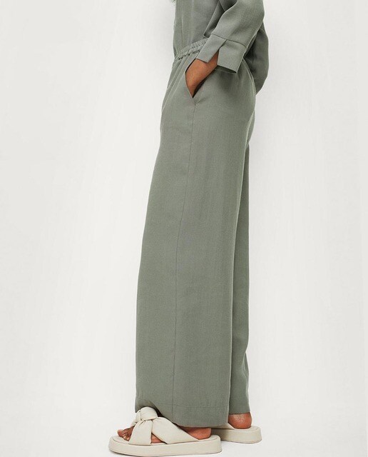 Pantalones Parfois | Pantalón Ancho Estampado Multicor Mujer ⋆ Trastejant