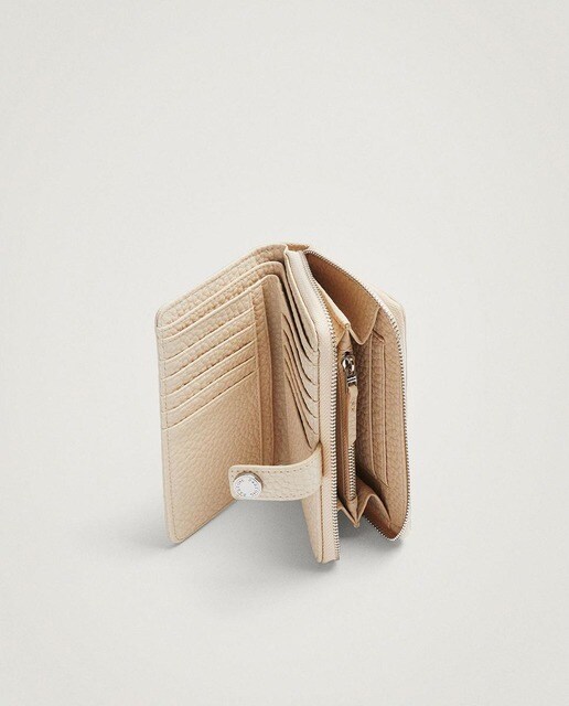Cartera de mujer Parfois lisa en beige · Parfois · El Corte Inglés