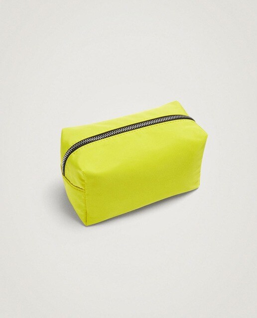 Neceser de mujer liso en amarillo · Parfois · El Corte Inglés