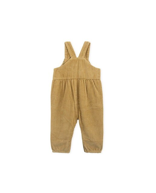 Peto de bebé niña de pana en color mostaza · KNOT · El Corte Inglés