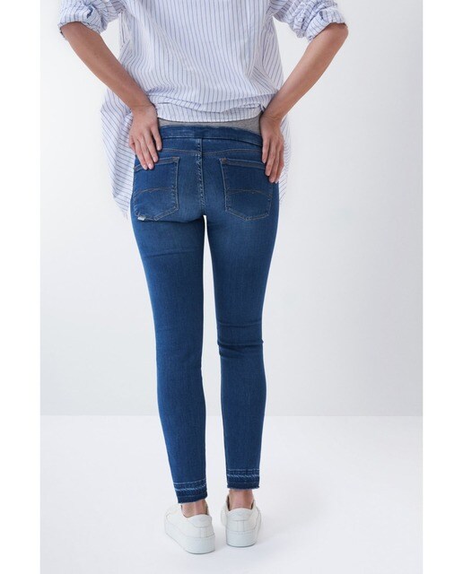 Vaquero pitillo Hope maternity de tiro alto cropped · Salsa · El Corte  Inglés