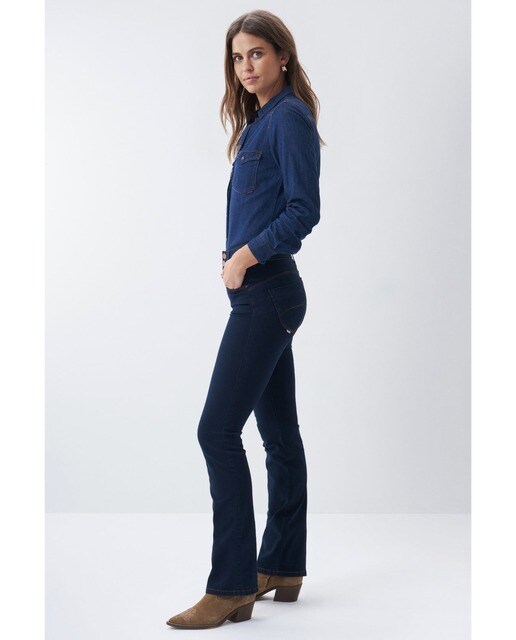 Vaquero de mujer secret push in acampanados · Salsa · El Corte Inglés
