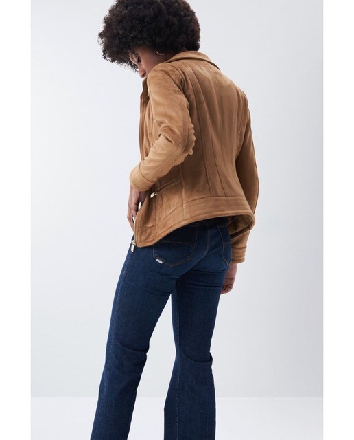 Cazadora de mujer de cuello alto con cremallera · Salsa · El Corte Inglés