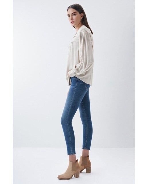 Camisa de mujer de manga larga con detalle de pinzas · Salsa · El Corte  Inglés