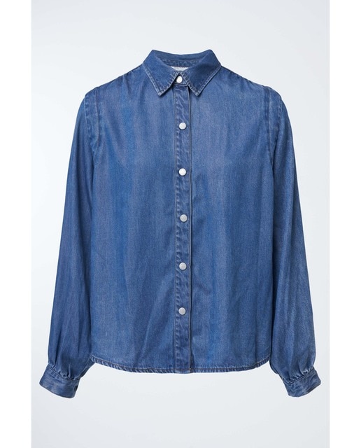 Camisa de mujer vaquera con detalle en hombros · Salsa · El Corte Inglés