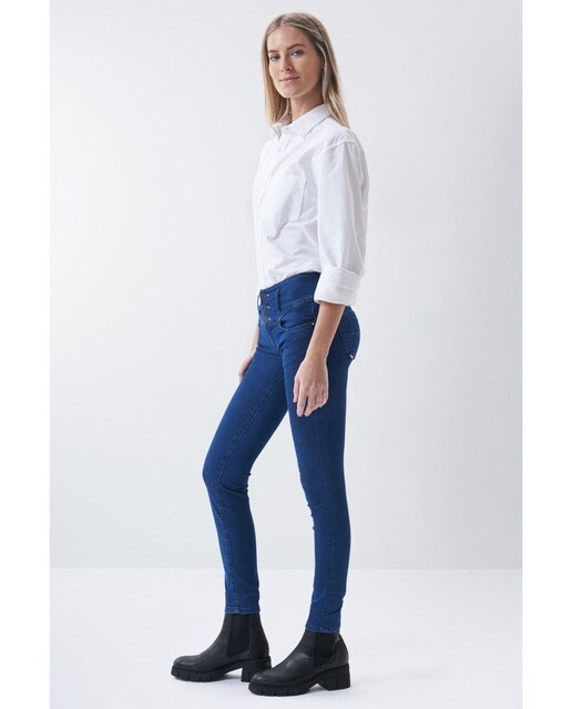 Vaquero push up de mujer Mystery skinny · Salsa · El Corte Inglés