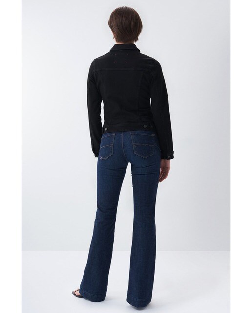 Cazadora de mujer vaquera de corte slim · Salsa · El Corte Inglés