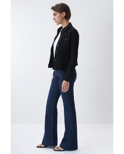 Cazadora de mujer vaquera de corte slim · Salsa · El Corte Inglés