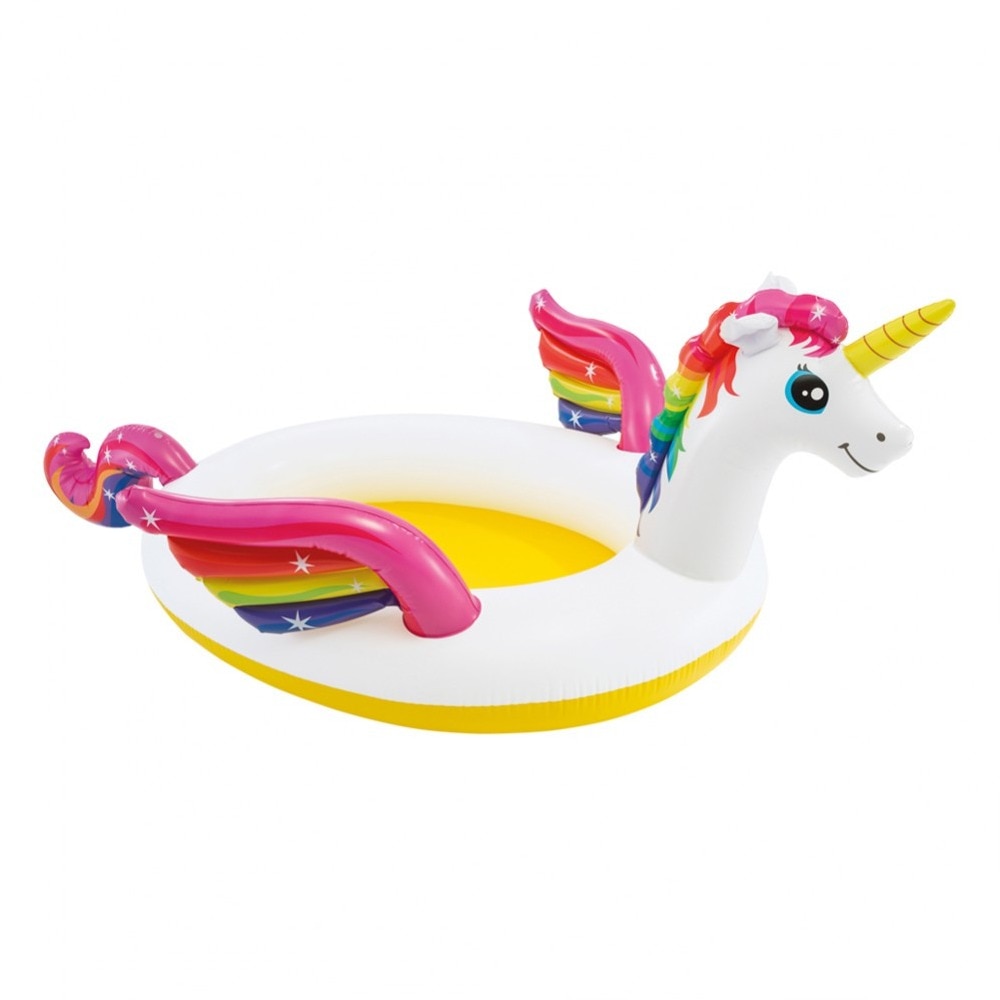 Imagen 0 de Unicornio hinchable INTEX piscina con pulverizador