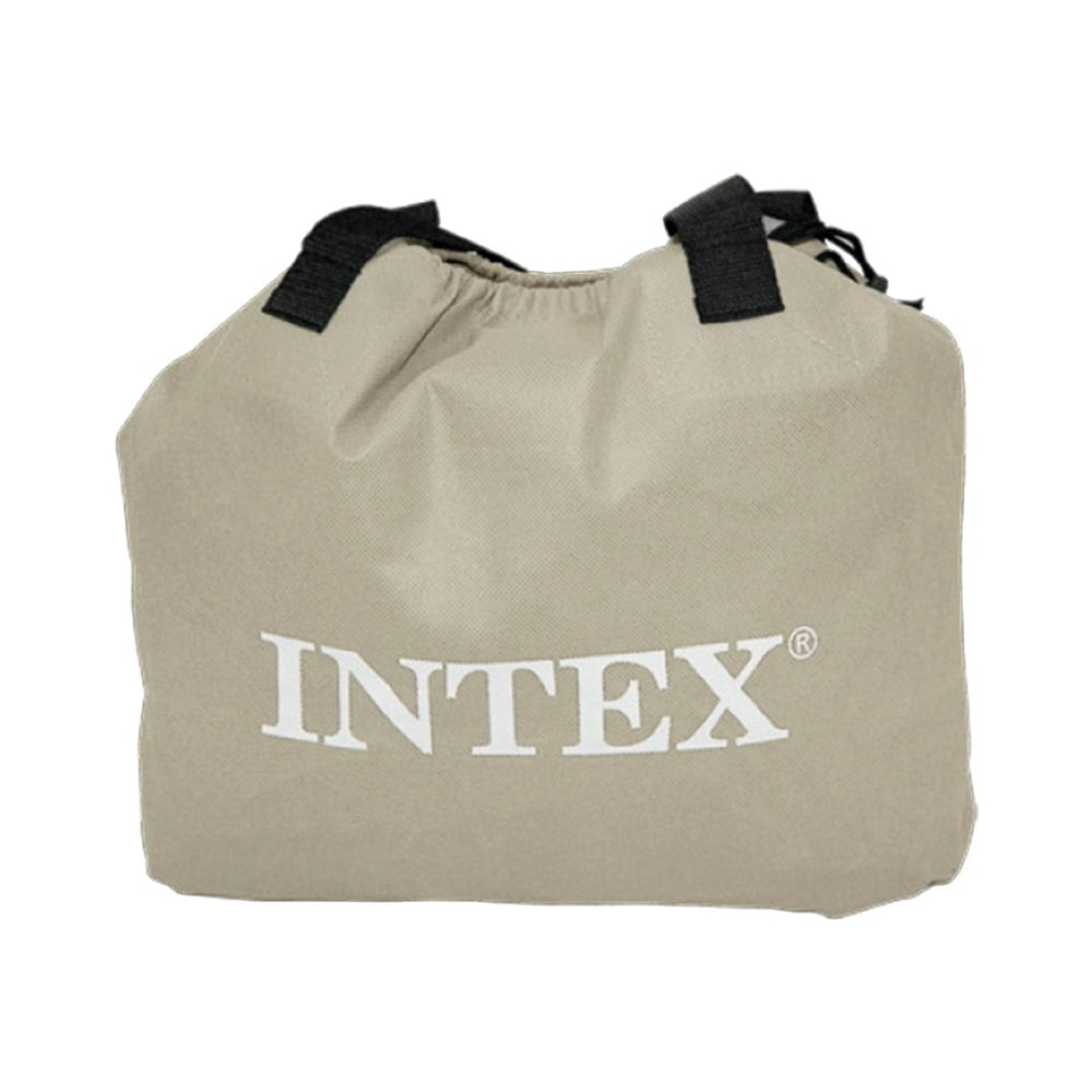Colchón hinchable Intex individual Talla S Dura-Beam Deluxe Comfort-Plush Elevated - Gris Gris-2