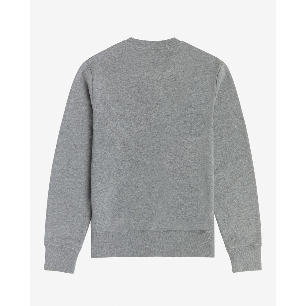 Sweatshirt com logotipo estilo sportswear bordado Cinzento-3