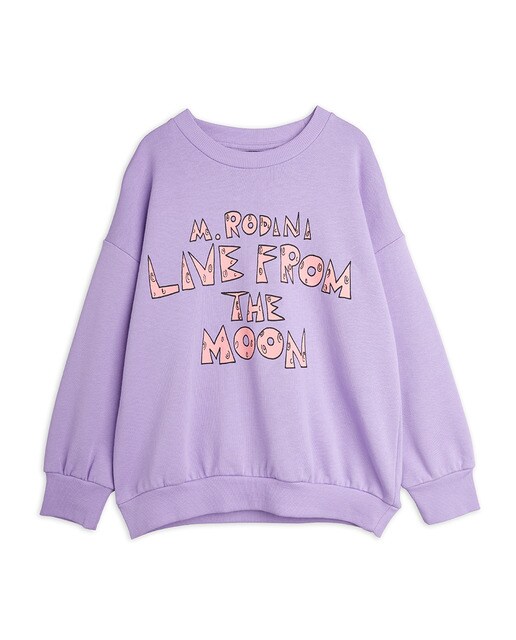 Sudadera color lila mangas anchas – it.closet