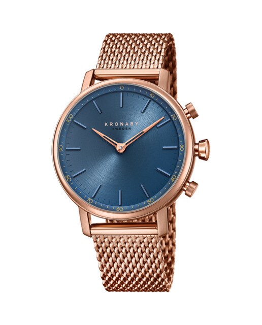Reloj híbrido de mujer S0668/1 Carat de acero color rosa · Kronaby · El  Corte Inglés