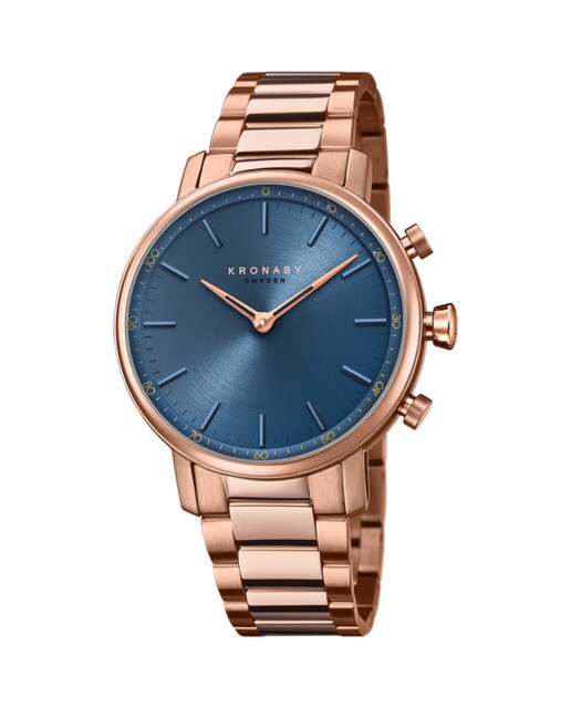Reloj híbrido de mujer S2445/1 Carat de acero color rosa · Kronaby · El  Corte Inglés
