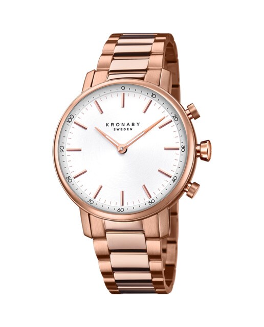 Reloj híbrido de mujer S2446/1 Carat de acero color rosa · Kronaby · El  Corte Inglés
