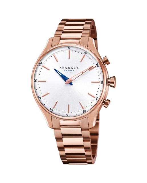 Reloj híbrido de mujer S2747/1 Sekel de acero color rosa · Kronaby · El  Corte Inglés