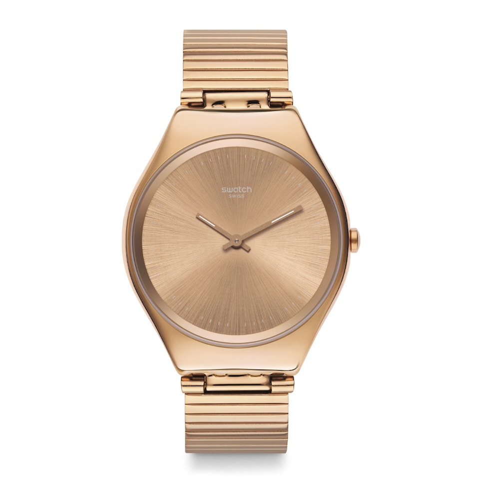 Reloj skinrosee con correa color rosa de silicona Rosa-1