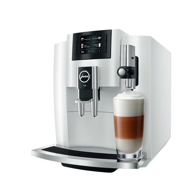 Cafetera súper automática JURA E8 Piano White · Jura · El