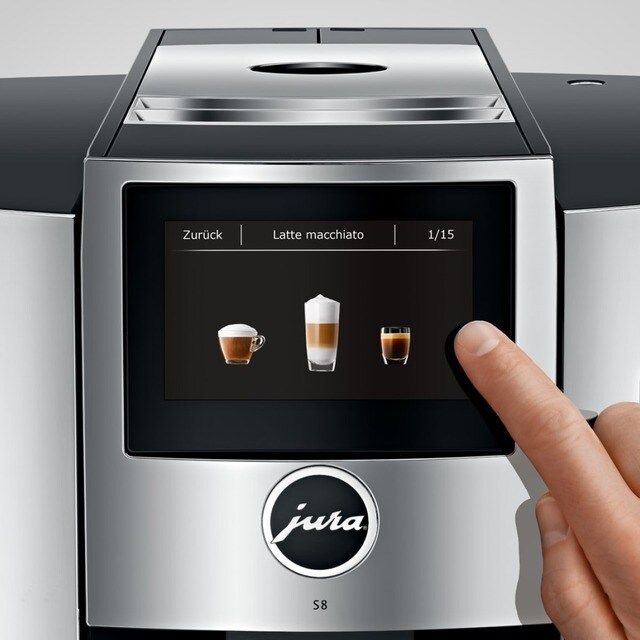 Cafetera superautomática JURA S8 Chrome (EA) · El Corte Inglés