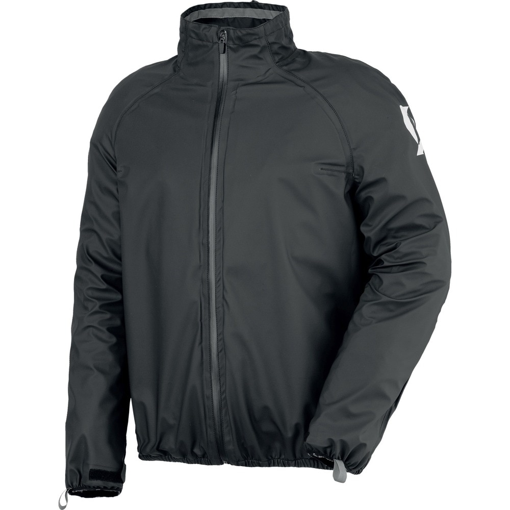 Chaqueta de moto de hombre RAIN ERGONOMIC PRO DP Scott - Negro Negro-1