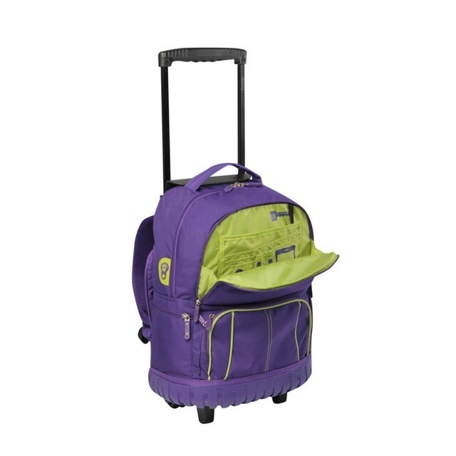 Mochila con ruedas Totto Yeil escolar con bolsillo para portátil de color  morado · Totto · El Corte Inglés
