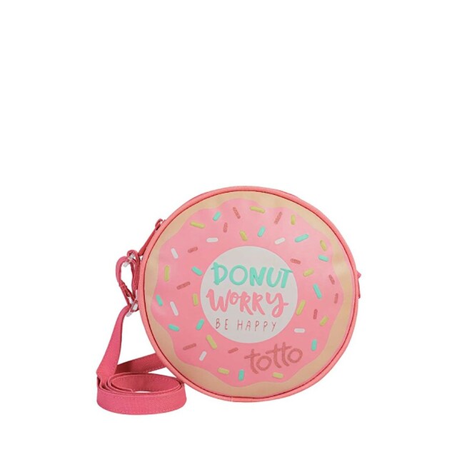 Imagem 0 de Mala Infantil Donut Totto Rosa