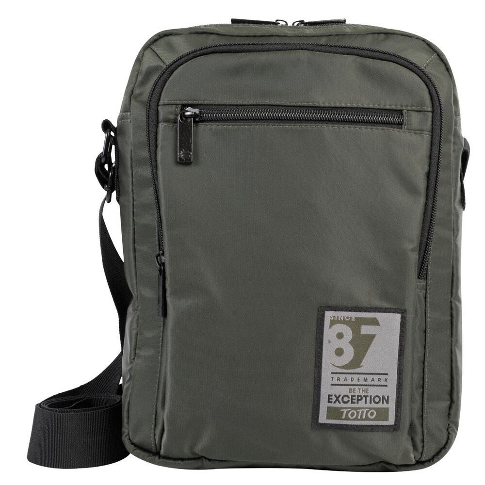 Bandolera hombre Totto Bayonne de color verde con cremallera · Totto · El  Corte Inglés