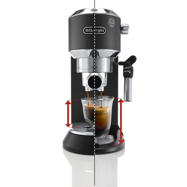 Cafetera espresso manual De'Longhi EC685.BK con cappuccinatore ajustable y  diseño único · El Corte Inglés