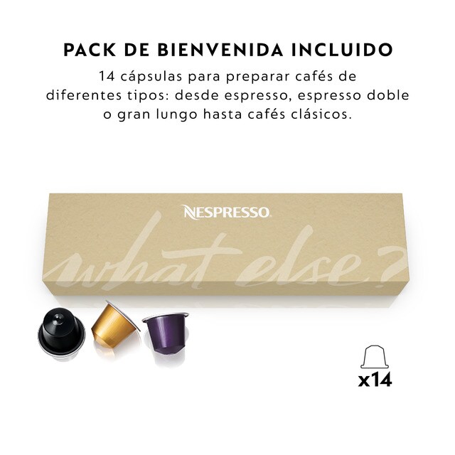 Cafetera de cápsulas Nespresso Citiz De'Longhi color blanco · El Corte  Inglés