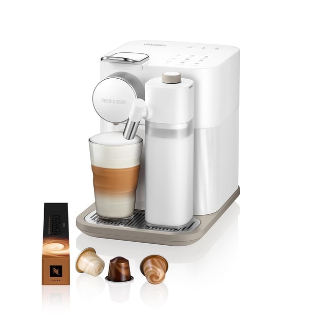 Cafetera de cápsulas Nespresso Gran Lattissima De'Longhi color blanco · El Corte  Inglés