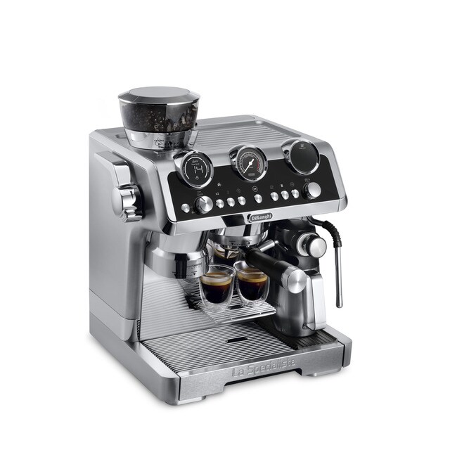 De'Longhi La Specialista Prestigio EC 9355.M Manual Espresso Machine,  Silver-coloured - Lufthansa WorldShop