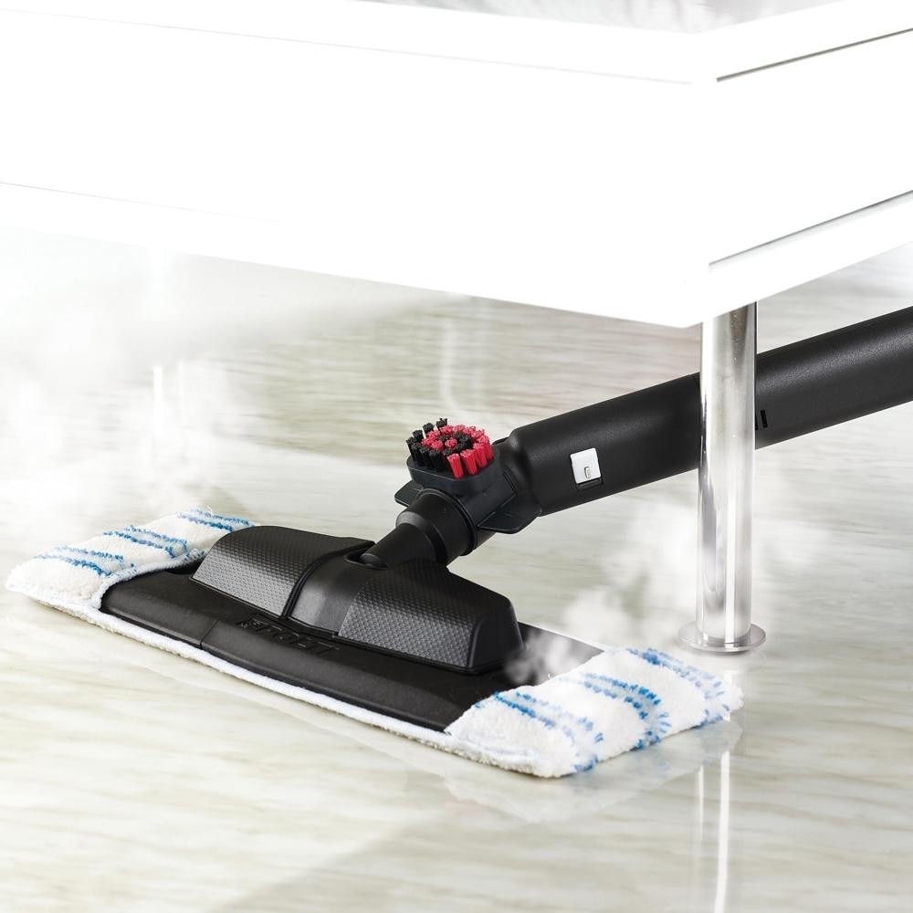 Generador de vapor Polti Vaporetto Pro 95_Turbo Flexi elimina el 99.99%* de virus. gérmenes y bacterias - Negro / Verde Negro / Verde-5