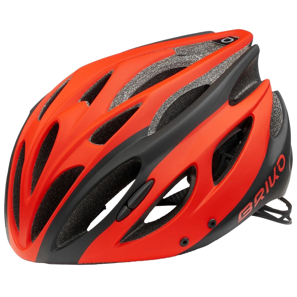 Imagen 0 de Casco de ciclismo de carretera Kiso Briko Rojo