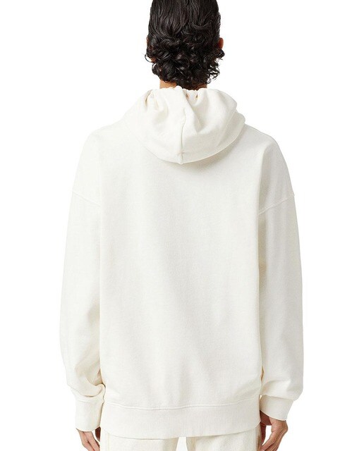 Sudadera de hombre con capucha y dibujo frontal en blanco · Diesel · El  Corte Inglés