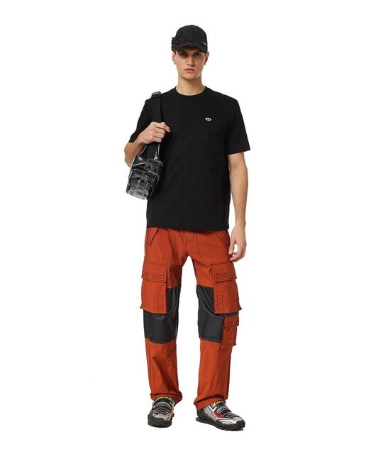 Camiseta de hombre en negro de manga corta · Diesel · El Corte Inglés
