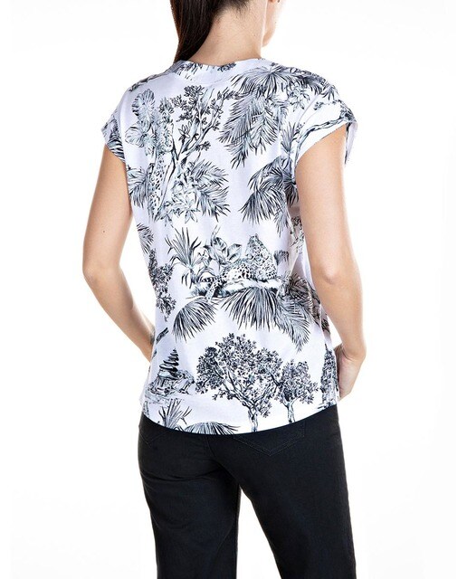 Camiseta de mujer de punto con manga corta · Replay · El Corte Inglés