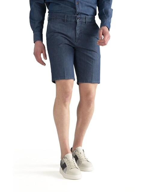 Bermuda vaquera de hombre lisa en color azul · Harmont\u0026Blaine · El Corte  Inglés