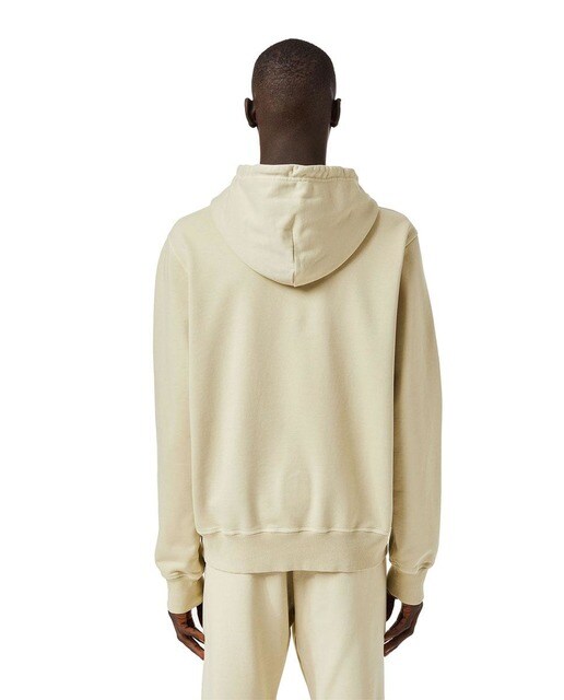 Sudadera de hombre en crema con capucha · Diesel · El Corte Inglés