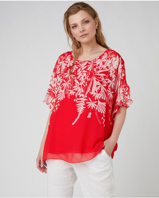 Camisas, Blusas y Tops mujer · Rojos · Moda mujer · El Corte Inglés (223) ·  5