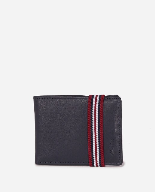 Cartera de hombre Abbacino de piel color azul · Abbacino · El Corte Inglés