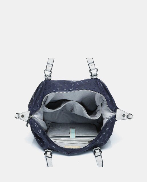Bolso de hombro Abbacino de mujer Abbacino color azul con nylon · Abbacino  · El Corte Inglés