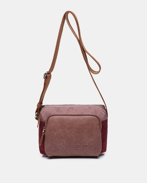 Bandolera de mujer Abbacino en rosa palo con nylon · Abbacino · El Corte  Inglés