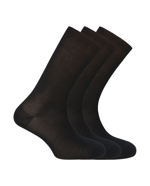 Pack De 8 Pares De Calcetines Deportivos Para Niño - Algodón, Rayas Blancas Y Negras, Talla 36-43, Antideslizantes