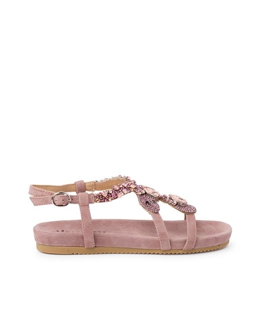 sandalias rosas