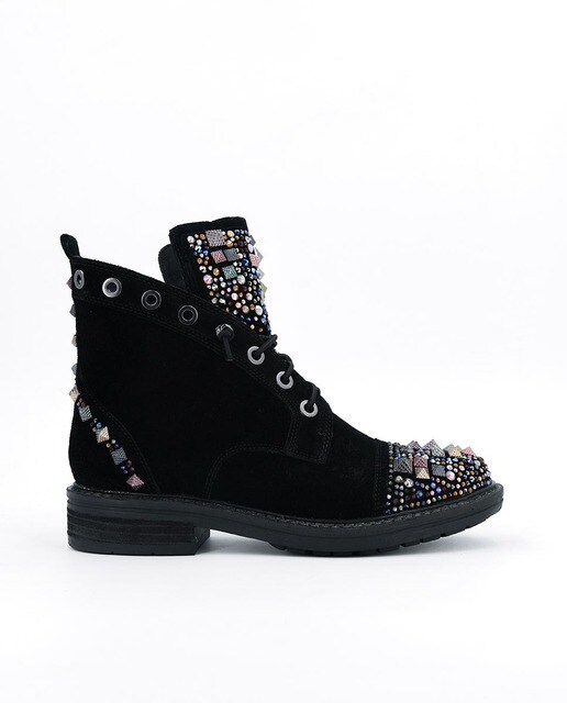 Botines tachuelas mujer Clearance