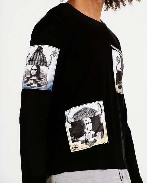 Camiseta de hombre en color negro de manga larga · The Untouchables · El  Corte Inglés