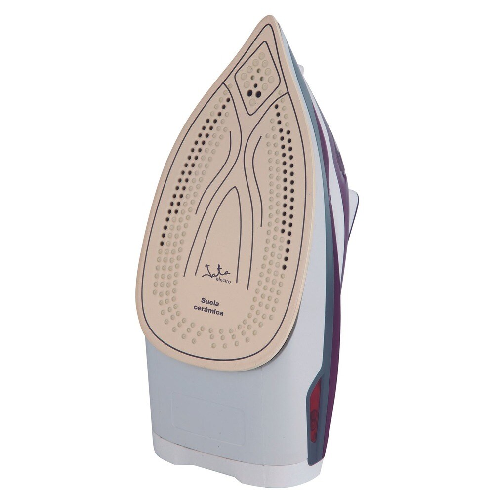 Plancha a vapor Jata PL221C com sola cerâmica Roxo-3