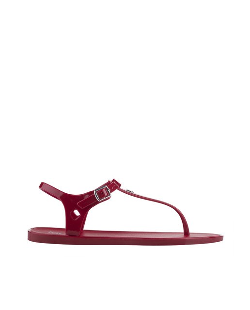 Chanclas de mujer con cierre de hebilla en color rojo · Igor · El Corte  Inglés