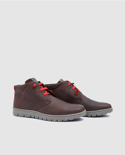Botines de hombre en piel color marrón · Mr. Mac Shoes · El Corte Inglés
